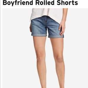 Eddie Bauer Boyfriend Shorts